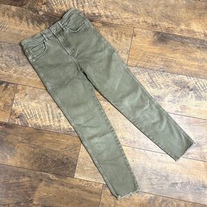 WE THE FREE Olive High Rise Jegging, Size 28, EUC